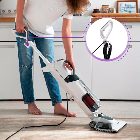 Вертикальный паровой пылесос Kitfort KT-595 (6 в 1)