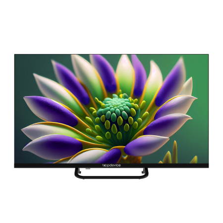 Телевизор Topdevice FRAMELESS NEO CS04 TDTV32CS04H_BK (32″, Smart TV (WildRed), Bluetooth, черный)