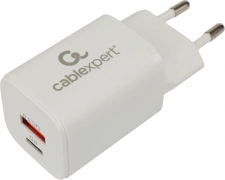 Сетевое зарядное Cablexpert MP3A-PC-42 (белый)