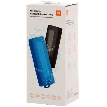 Беспроводная колонка Xiaomi Mi Portable 16W QBH4195GL, черная (MDZ-36-DB)
