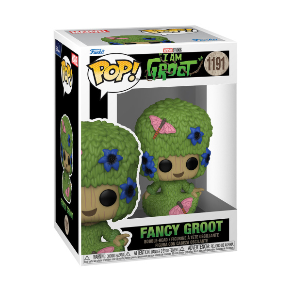 Фигурка Funko POP! Bobble Marvel I Am Groot Fancy Groot Marie Hair 70649