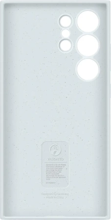 Чехол-накладка Silicone Case S24 Ultra (белый)