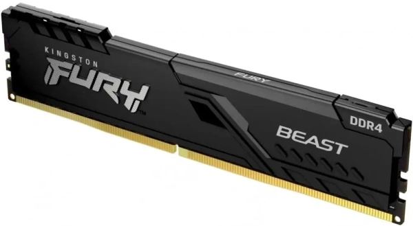 Оперативная память Kingston 16GB FURY Beast DDR4 KF432C16BB1/16 (3200МГц, XMP)