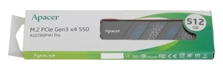 Внутренний SSD-накопитель Apacer AS2280P4U Pro 512GB AP512GAS2280P4UPRO