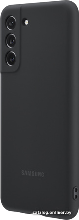 Чехол Samsung Silicone Cover для S21 FE, Black