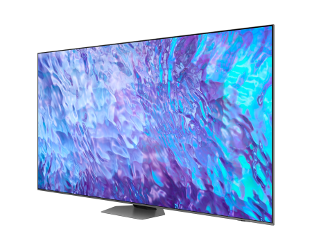 Телевизор Samsung QLED 4K Q80C QE98Q80CAUXRU (98", Smart TV (Samsung Tizen), Wi-Fi, Bluetooth, серебристый)