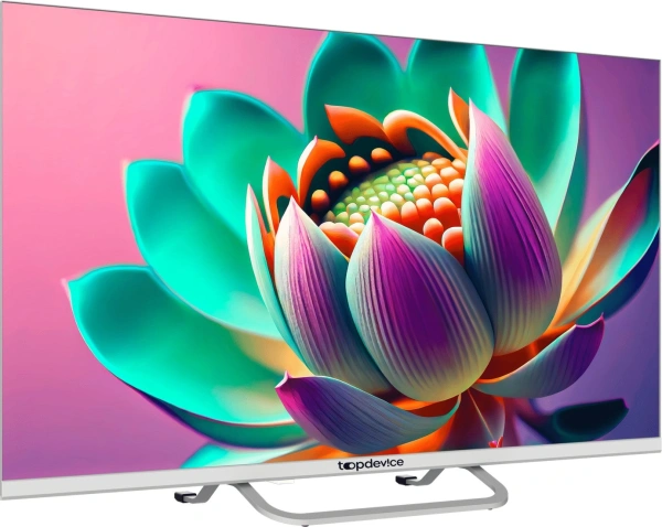 Телевизор Topdevice 32" SMART TV YаOS (белый)