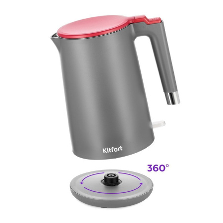 Чайник Kitfort KT-6662-2 (серый)