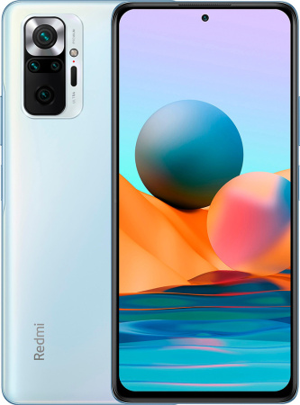 Смартфон XIAOMI REDMI NOTE 10 Pro 8GB/256GB Glacier Blue RU (M2101K6G)