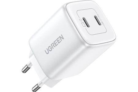 Сетевое зарядное устройство Ugreen CD294 (45W, белый)