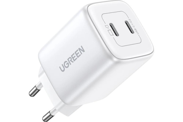 Сетевое зарядное устройство Ugreen CD294 (45W, белый)