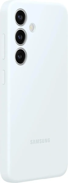 Чехол-накладка Samsung Silicone Case S24+ (белый)