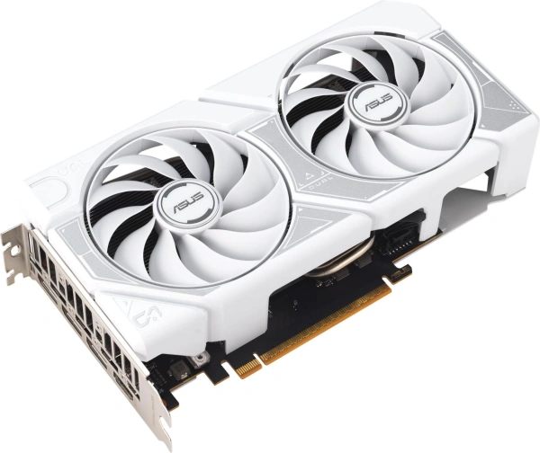Видеокарта ASUS Dual GeForce RTX 5060 8GB GDDR7 White OC Edition DUAL-RTX5060-O8G-WHITE