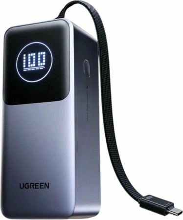 Внешний аккумулятор Ugreen PB723 20000mAh (серый)