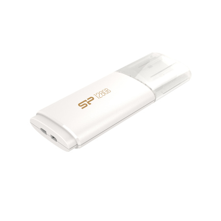 Флеш накопитель 32GB Silicon Power Blaze - B06 White
