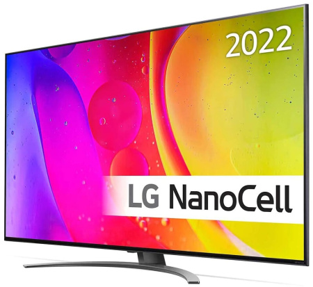 Телевизор LG NanoCell NANO82 55NANO826QB, 55", черный, СТБ