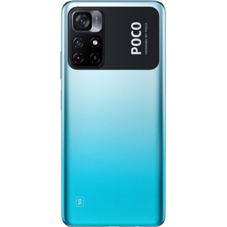Смартфон POCO M4 PRO 5G 4GB/64GB Cool Blue EU (21091116AG)