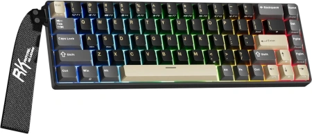 Клавиатура Royal Kludge RK68 HE Mint switch/Phantom