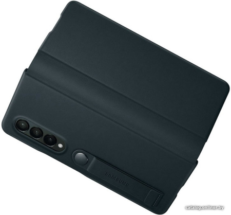 Чехол Samsung Leather Flip Cover для FOLD3, Green