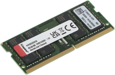 Оперативная память Kingston 32GB DDR4 KVR32S22D8/32 (3200МГц, SO-DIMM)