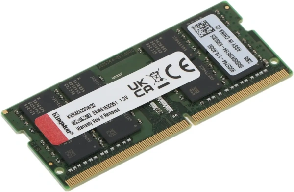 Оперативная память Kingston 32GB DDR4 KVR32S22D8/32 (3200МГц, SO-DIMM)