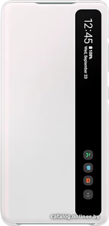 Чехол Samsung Smart Clear View Cover для S20 FE, White