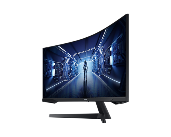 Монитор Samsung LC34G55TWWIXCI (34", 3440x1440, VA, 165 Гц, HDMI+DP, изогнутый)