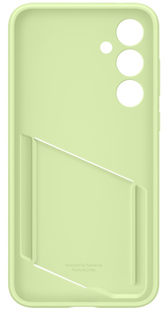 Чехол-накладка Samsung Card Slot Case A35 5G (лаймовый)