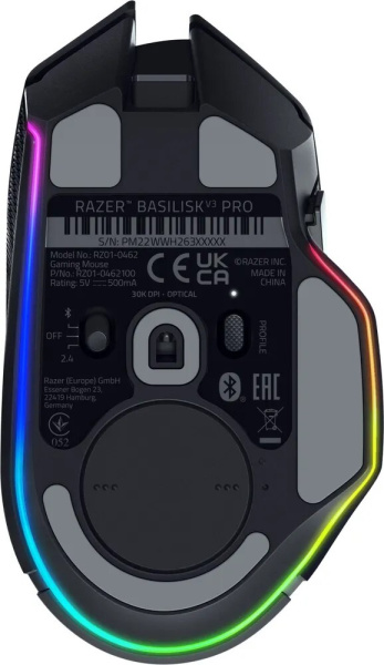 Игровая мышь Razer Basilisk V3 Pro (оптическая, 30000 dpi, 11 кнопок)