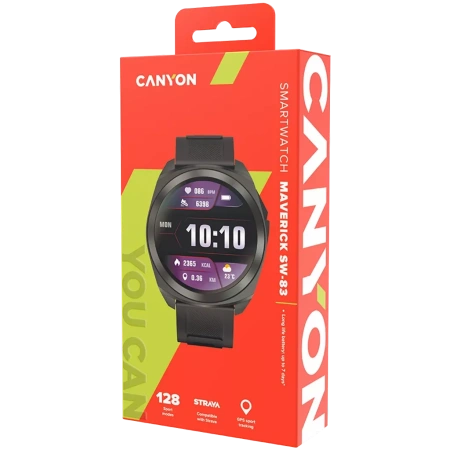 Умные часы Canyon Maverick SW-83 (черный)