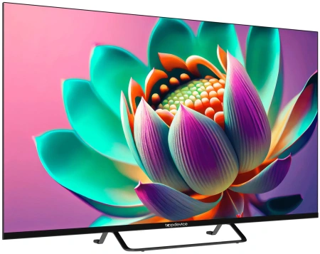 Телевизор Topdevice SMART TV YаOS TDTV43CS07U_BK (43", 3840x2160, 60 Гц, Smart TV, Wi-Fi, смарт пульт, черный)