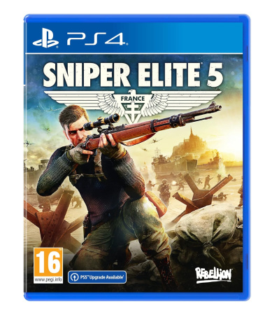 Sniper Elite 5 для PS4 (русские субтитры)