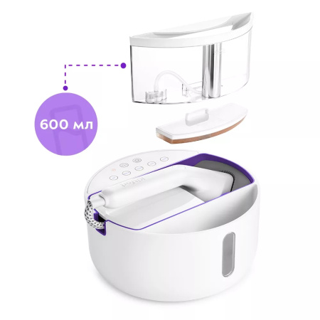 Отпариватель Kitfort KT-9110-1 (бело-фиолетовый)