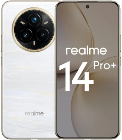 Смартфон Realme 14 Pro+ 5G 8GB/256GB RMX5051 (жемчужный белый)