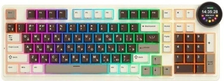 Клавиатура Royal Kludge N99 Mokko Grey (RK Violet)