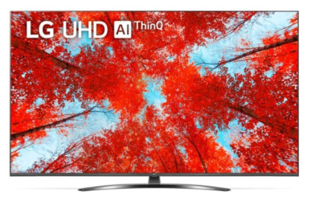 Телевизор LG 55UQ91009LD, 55", темно-серый, СТБ