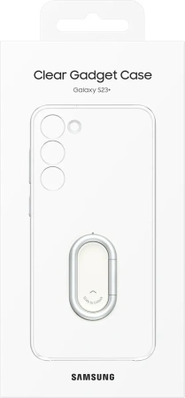 Чехол-накладка Clear Gadget Case S23+ (прозрачный)