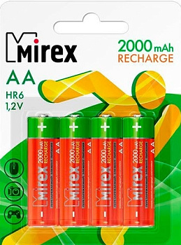 Аккумулятор Mirex 23702-HR6-20-E4