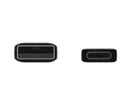 Комплект дата-кабелей Samsung EP-DG930MBRGRU USB 2.0 Type-A/USB 3.2 Gen1 Type-C (черный, 2 шт.)