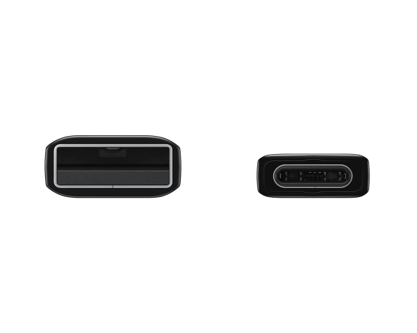Комплект дата-кабелей Samsung EP-DG930MBRGRU USB 2.0 Type-A/USB 3.2 Gen1 Type-C (черный, 2 шт.)