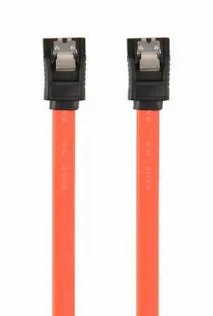 Кабель SATA Cablexpert CC-SATAM-DATA-0.3M (SATA III, 30см, красный)