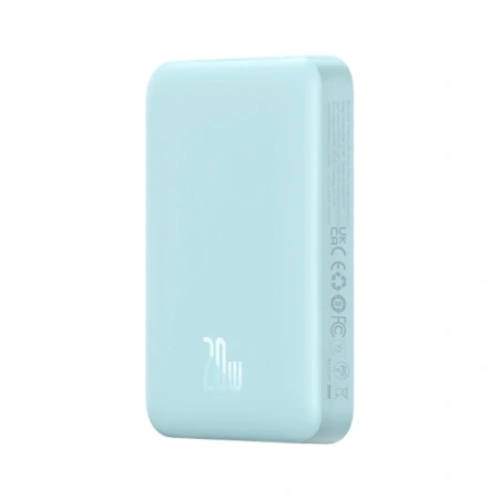 Внешний аккумулятор Baseus Magnetic Mini Air 10000mAh PPCXM10A (20W, голубой)