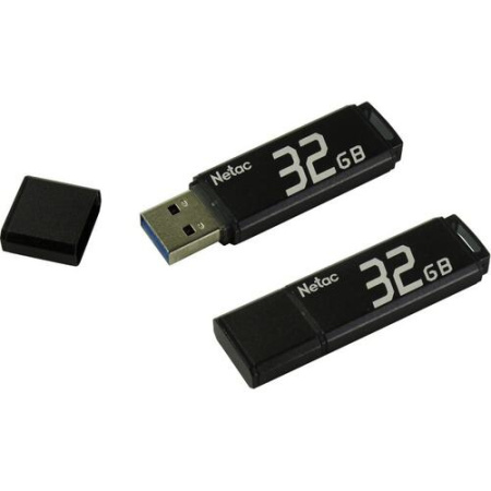 Флешка 32GB USB 3.0 FlashDrive Netac U351, алюминиевый сплав