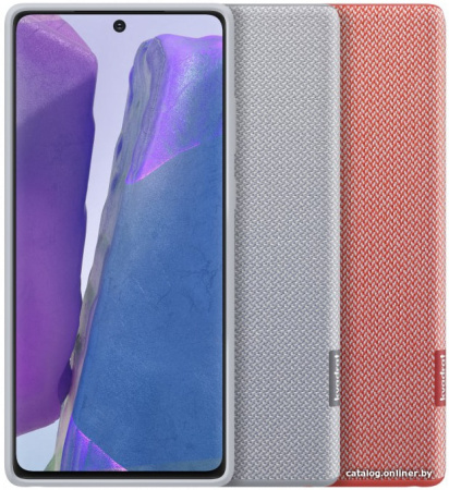 Чехол Samsung Kvadrat Cover для Note20, Gray
