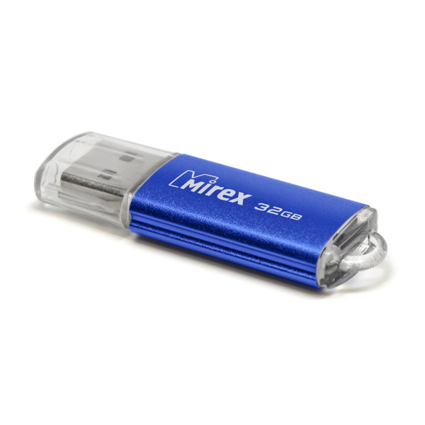 Флешка 32GB USB 2.0 Flash Mirex UNIT (Синий)