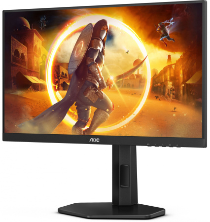 Игровой монитор AOC 24G4X (23.8", 1920x1080, IPS, 180 Гц, динамики, HDMI+DP, портретный режим)