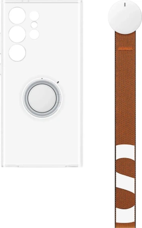 Чехол-накладка Samsung Clear Gadget Case S24 Ultra (прозрачный)