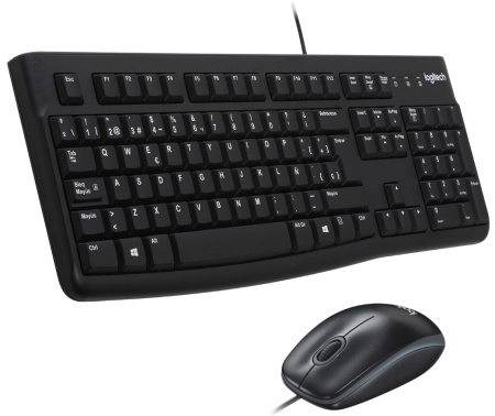 Клавиатура+мышь Logitech MK 120 Desktop USB