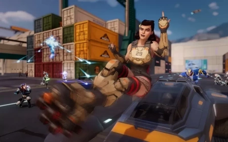 Agents of Mayhem. Издание первого дня для PS4 (русские субтитры)