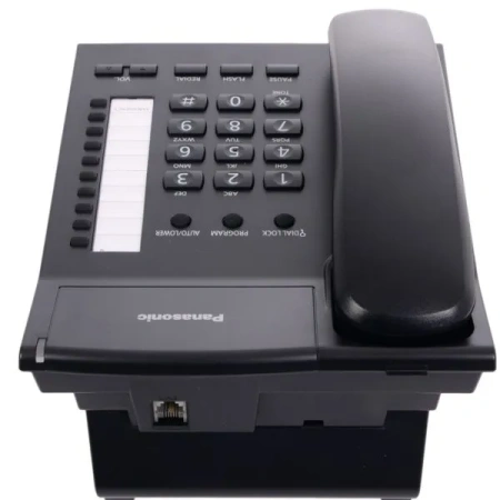 Проводной телефон Panasonic KX-TS2382RUB (черный)